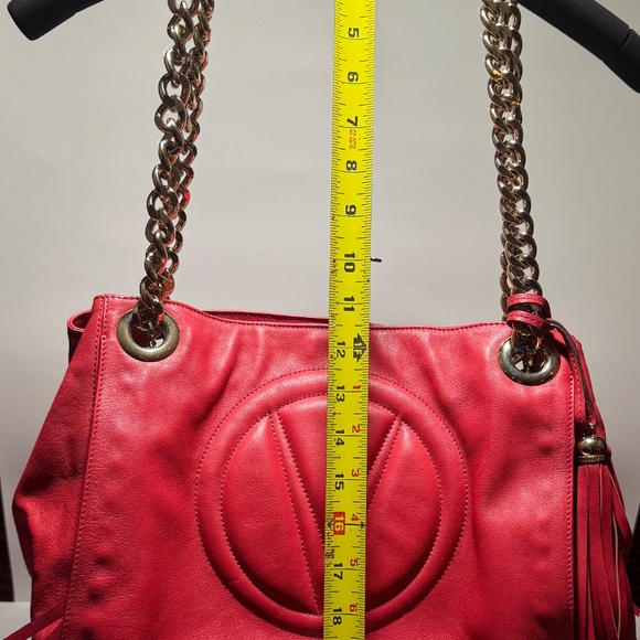 Leather "Valentino" Handbag - Picture 11 of 14